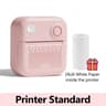 57mm Mini Bluetooth Pocket Printer Or Thermal Sticker Paper Refills 12