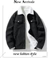 Winter Shield Corduroy Down Mens Coat  Premium Warm Winter Jacket 1