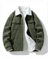 Winter Shield Corduroy Down Mens Coat  Premium Warm Winter Jacket 17