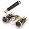 Elegant Vintage Metal Opera Glasses  Theater Binoculars With Chain Handle 1