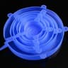 EcoSeal Silicone StretchLid Set  6Piece Universal Food Covers 17