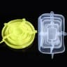 EcoSeal Silicone StretchLid Set  6Piece Universal Food Covers 14