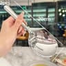 Stainless Steel Ladle  DrainHole Serving Spoon Set With HeatInsulated Handle 1 Or 2Pack 12