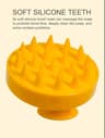 Silicone Spa Scalp Massager Brush  Ergonomic DeepClean Shampoo Comb  Scalp Massage Tool 13