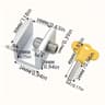 AdjustLock Sliding Door  Window Strap Security  ChildSafety Lock For Homes 10