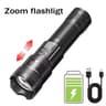 UltraBright USB Rechargeable LED Torch  Lantern Perfect For Camping  Emergencies 1