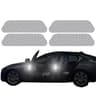 SafetyAware Car Door Reflective Warning Sticker Set 4Pack 4