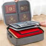 SmartDocs 3Layer File Organizer Briefcase  Premium Document Organizer  Travel File Folder Holder Ba 1