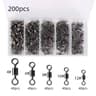 Ultimate Pro Fishing Swivels Kit  BallBearing Rolling Swivel Connectors For Saltwater  Freshwater 1