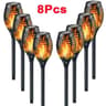 Solar Flame Torch Landscape Lights  Waterproof Flickering Outdoor Path  Garden Lamps 1