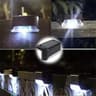 SolarGlow Elite Deck  Garden Solar Lights  Waterproof IP65 Solar Deck Light Set 6