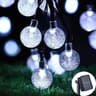 Luminous Glow Solar Crystal Globe String Lights  Outdoor 60 LED 8Mode Solar Patio  Garden Decor 7