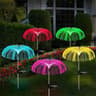 SolarGlow 7Color Jellyfish Garden Light 1