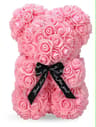 Eternal Rose Teddy Gift Bear  25m BloomFilled Decorative Keepsake For Meaningful Celebrations 9