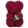 Eternal Rose Teddy Gift Bear  25m BloomFilled Decorative Keepsake For Meaningful Celebrations 18