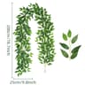 ItalianStyle Silk Ruscus Garland  Lush Hanging Greenery For Home  Event Decor 7