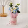 Handmade Crochet Flower Bouquet  Everlasting Artificial Yarn Flowers For Home Decor  Gifts 6