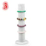 Velvet Jewelry Display Stand  Elegant Bracelet Holder  MultiPurpose Storage Rack 8