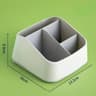 SmartSort Desktop Organizer Box  Multipurpose Storage Basket For Remote Keys  Cosmetics 15