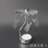 Rotating Metal Carousel TeaLight Candle Holder  Festive Spinning Xmas Centerpiece 5