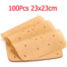 LMETJMA Premium Air Fryer Parchment Paper Liners 100Pack Perforated Square Sheets 8