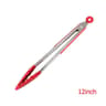 LMETJMA Premium Silicone Cooking Tongs  9  12 NonStick BPAFree HeatResistant BBQ Tongs 8
