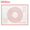 Premium Silicone Kneading  Rolling Dough Mat  Large NonStick Pastry Surface With Measurement Guides 18