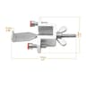 SecureStay Portable Travel Door Lock  DualNut Safety Stopper 7