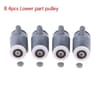 ShowerSmooth 4Piece Sliding Door Roller Set  Shower Cabin Replacement Wheels 7