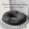 ComfortPlus Memory Foam Donut Cushion  Tailbone  Hemorrhoid Relief Seat Pad 6