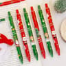 20pc Festive InkFlow Cartoon Gel Pen Set  05mm QuickDry Black Ink Pens For School Office  Christmas 6