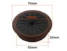 TidyDesk Rubber Wire Grommet  Flexible Desk Cord Hole Cover For Cable Management 11