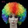 Vibrant Curly Clown Wig For Parties  Cosplay 9
