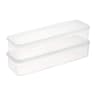 FreshKeeper Stackable Food Storage Containers With Removable Drain Trays 7