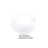 Premium Reusable Acrylic Cake Disc  Base Plate  Clear Round Cake Decorating Board 2Pack 10