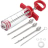 Premium Stainless Steel BBQ Meat Injector  BBQ Marinade Syringe Kit  3Needle Flavor Infusion Tool 6