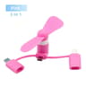 3in1 USB Mini Cooling Fan For Phones Laptops  Power Banks 9
