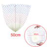 Collapsible Nylon Fishing Net  Lightweight Folding Dip Net With Rhombus Mesh 7