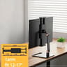 Universal Adjustable Monitor Stand With VESA Mount And Foldable Vertical Design 9