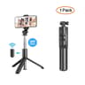 FlexPro Bluetooth Selfie Stick Tripod With Wireless Remote  Extendable Phone Stand For Photos Video 9