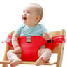 Portable Baby Meal Strap  Travel Chair Harness  Foldable Child Safety Seat Belt For Dining 7