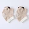 SoftGrip Cotton Baby Knee Pads For Crawling  First Steps 6