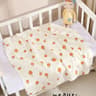 Soft Cotton Muslin Baby Swaddle Blanket 315x315 Inches  Breathable Newborn Receiving  Bath Towel 7