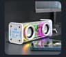 V8 Transparent Mecha Bluetooth Speaker With RGB Bass 7