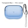 Clear Transparent AirPods Pro 2 Protective Case With Lanyard  Shockproof Soft TPU Cover 15