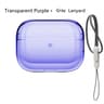 Clear Transparent AirPods Pro 2 Protective Case With Lanyard  Shockproof Soft TPU Cover 16