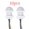Smart PIR Motion Sensor Light Switch  Indoor  Outdoor Infrared Auto OnOff 2Pack 8