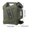 Portable Camping Water Container With Faucet  10L12L LargeCapacity Outdoor Water Storage 5