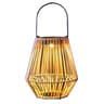 Solar Rattan Outdoor Lantern With Handle  Waterproof Hanging  Standing Garden Light 6