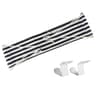Portable UnderDesk Foot Hammock Adjustable Footrest For Office  Home 10
